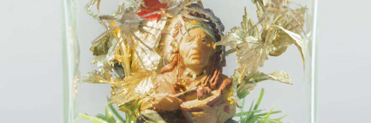 Big Chief(Detail) by Sarah Kelly